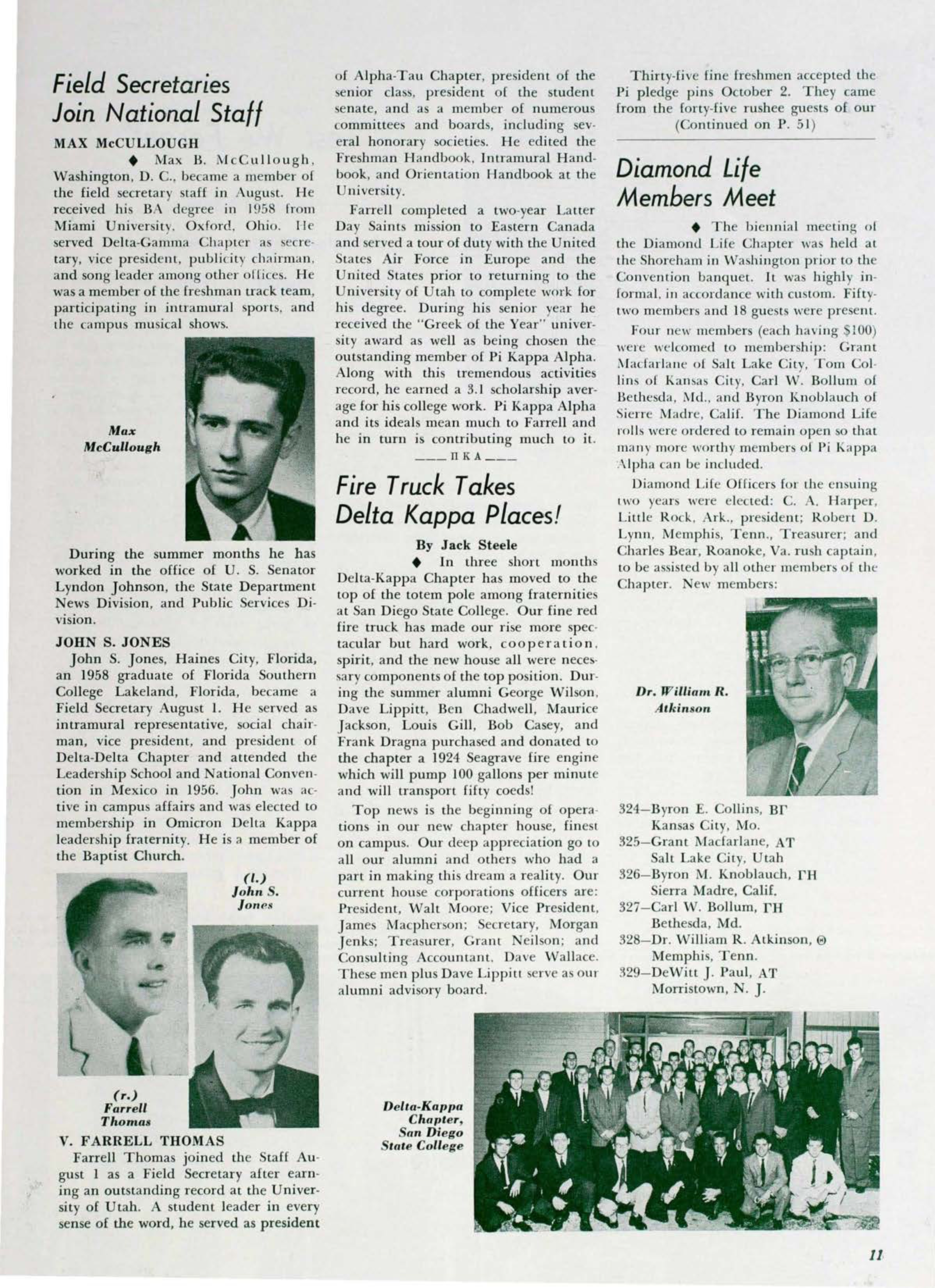 Diamond Life Members Meet